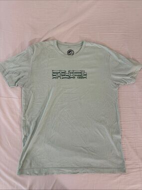 Shoyoroll vintage Men's Sage Green Graphic Short Sleeve Tee